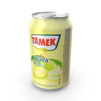 Beverage Can Tamek Guava Nectar 330ml PNG & PSD Images
