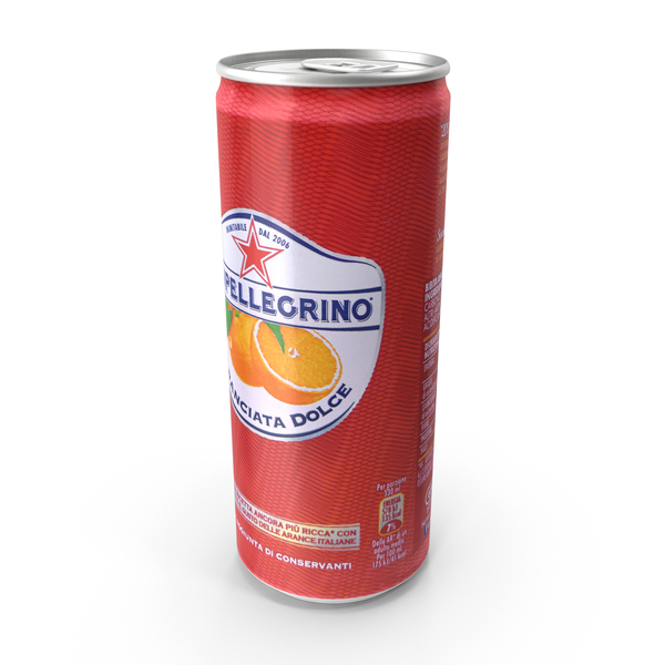 Beverage San Pellegrino Aranciata Dolce 330ml Tall PNG Images & PSDs for  Download