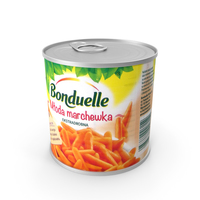 Bonduelle Small Young Carrots 425ml Can PNG & PSD Images