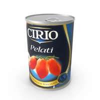 Cirio Polpa Pomodoro Tomato Food Can 400g PNG & PSD Images
