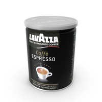 Coffe Can Lavazza Black 250g PNG & PSD Images