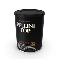 Coffe Can Pellini Top Espresso 250g 2020 PNG & PSD Images