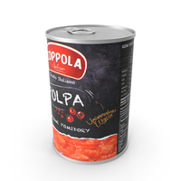 Coppola Polpa Pomodoro Tomato Food Can 400g PNG & PSD Images