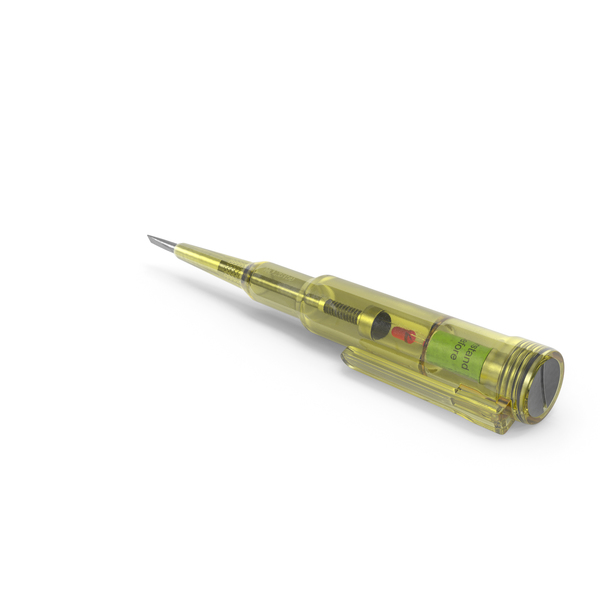 Screwdriver Circuit Tester PNG & PSD Images