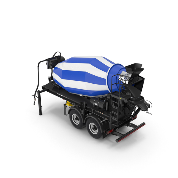 Semi Trailer Mixer PNG & PSD Images