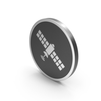Silver Icon Satellite PNG & PSD Images