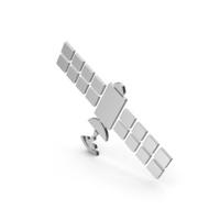 Symbol Satellite Silver PNG & PSD Images
