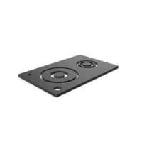 Black Symbol Speaker PNG & PSD Images