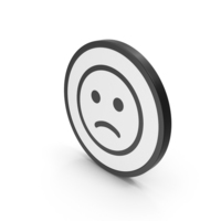 Icon Emoji Frowning Face PNG & PSD Images