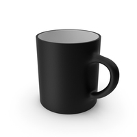 Black and White Cup PNG & PSD Images