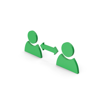 Symbol People Connect Green PNG & PSD Images