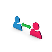 People Connect Colored Metallic PNG & PSD Images
