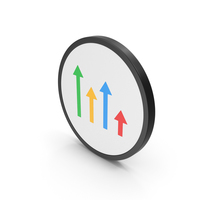 Icon Arrows Graph PNG & PSD Images
