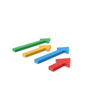 Arrows Graph Symbol PNG & PSD Images