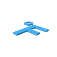 Blue Symbol Fahrenheit Degrees PNG & PSD Images