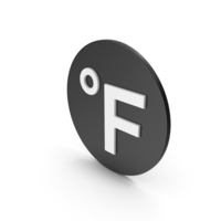 Fahrenheit Degrees Icon PNG & PSD Images