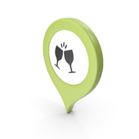 Location Sign Bar Green PNG & PSD Images