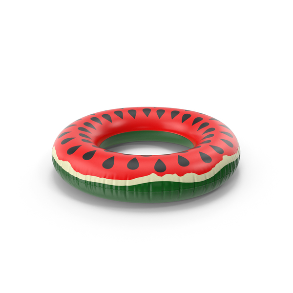 Inflatable store watermelon ring