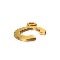 Gold Symbol Celsius Degrees PNG & PSD Images