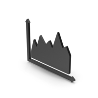Symbol Graph Black PNG & PSD Images