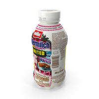 Dairy Bottle Mullermilch Brownie 375ml PNG & PSD Images
