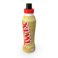 Dairy Bottle Twix Flavoured Milk 350ml PNG & PSD Images