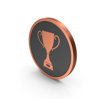 Bronze Icon Trophy Cup PNG & PSD Images