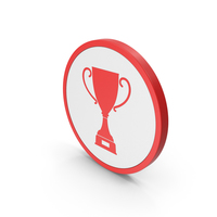 Icon Trophy  Cup Red PNG & PSD Images