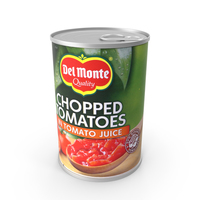 Del Monte Chopped Tomatoes Food Can 400g PNG & PSD Images