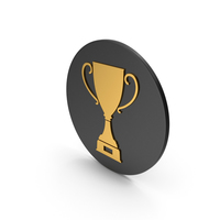 Trophy Cup Gold Icon PNG & PSD Images