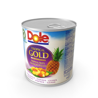 Dole Tropical Gold Mix Food Can 432g PNG & PSD Images
