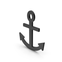 Symbol Anchor Black PNG & PSD Images