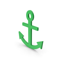 Symbol Anchor Green PNG & PSD Images