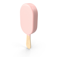 Ice Cream Bar (Pink) PNG & PSD Images