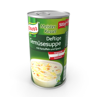 Knorr Gemusesuppe Vegetable Soup Can 500g 2019 PNG & PSD Images