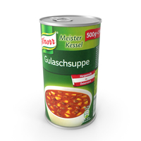 Knorr Gulaschsuppe Goulash Soup Can 500g PNG & PSD Images