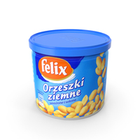 Intersnack Felix Nut Cans PNG & PSD Images
