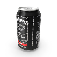 Jack Daniels Whiskey and Cola 330ml Can PNG & PSD Images