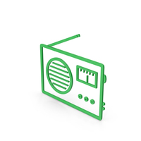 Symbol Radio Green PNG & PSD Images