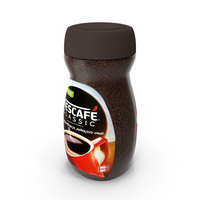 Nescafe Classic Instant Coffe Jar 200g PNG & PSD Images