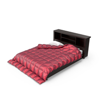 Bed Set 002 PNG & PSD Images