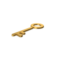 Gold Symbol Key PNG & PSD Images
