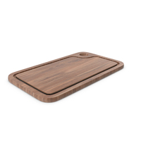 Chopping Board Wooden 001 PBR PNG & PSD Images