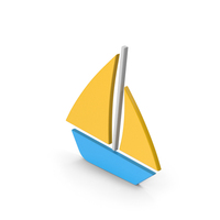 Symbol Boat Colored PNG & PSD Images