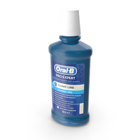 Oral-B Pro Expert Clinic Line Mouthwash Bottle 500ml PNG & PSD Images