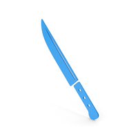 Symbol Knife Blue PNG & PSD Images