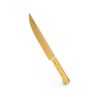 Symbol Knife Gold PNG & PSD Images