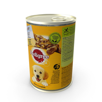 Pet Food Can Pedigree Junior Chicken 400g 2020 PNG & PSD Images