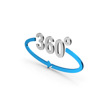 Symbol Degree Colored Metallic PNG & PSD Images