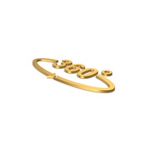 Gold Symbol Degree PNG & PSD Images